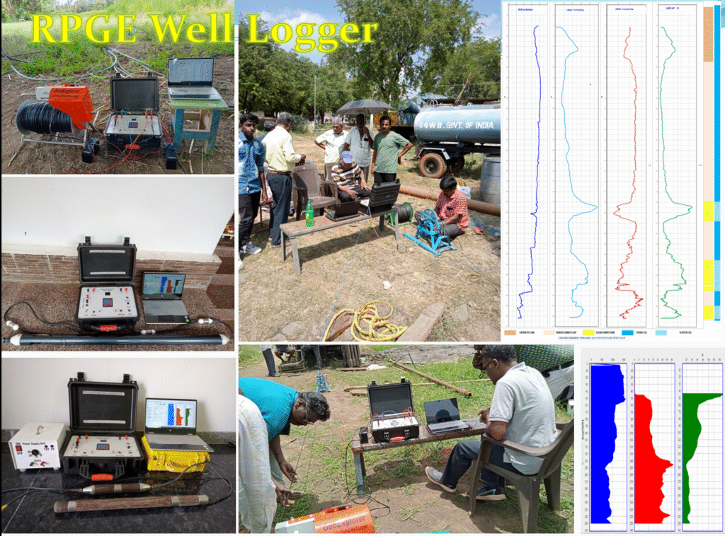 Geology, electrical well logging, 2D ERT, Electrical Resistivity tomography, ERI, SP prospecting, geophysical company in india tamil nadu,Resistivity survey, SP survey, water divining, geo technical investigation, mining survey, mining subsurface survey, geophysical exploration, environmental study, bore well drilling logging, mineral exploration, coal mining, dam investigation
