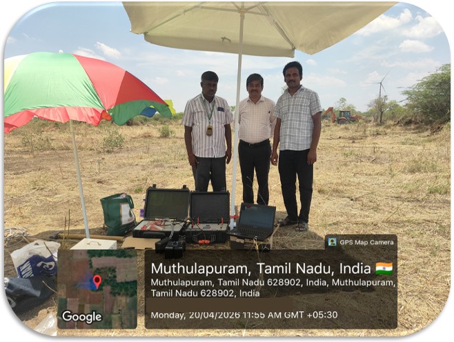 ERT for tunnel and mining and quarry ERT work in tamil nadu, karnataka, andra, odissa, india
