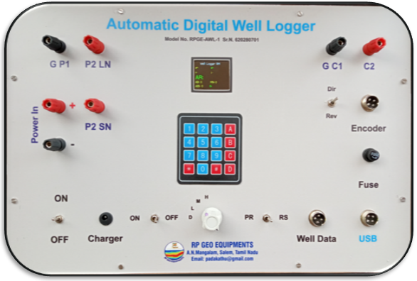 electrical digital well well logger, made in india,